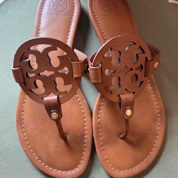 Tory Burch Brown Sandals - Picture 2 of 4